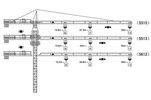 塔吊型號(QTZ80-160)